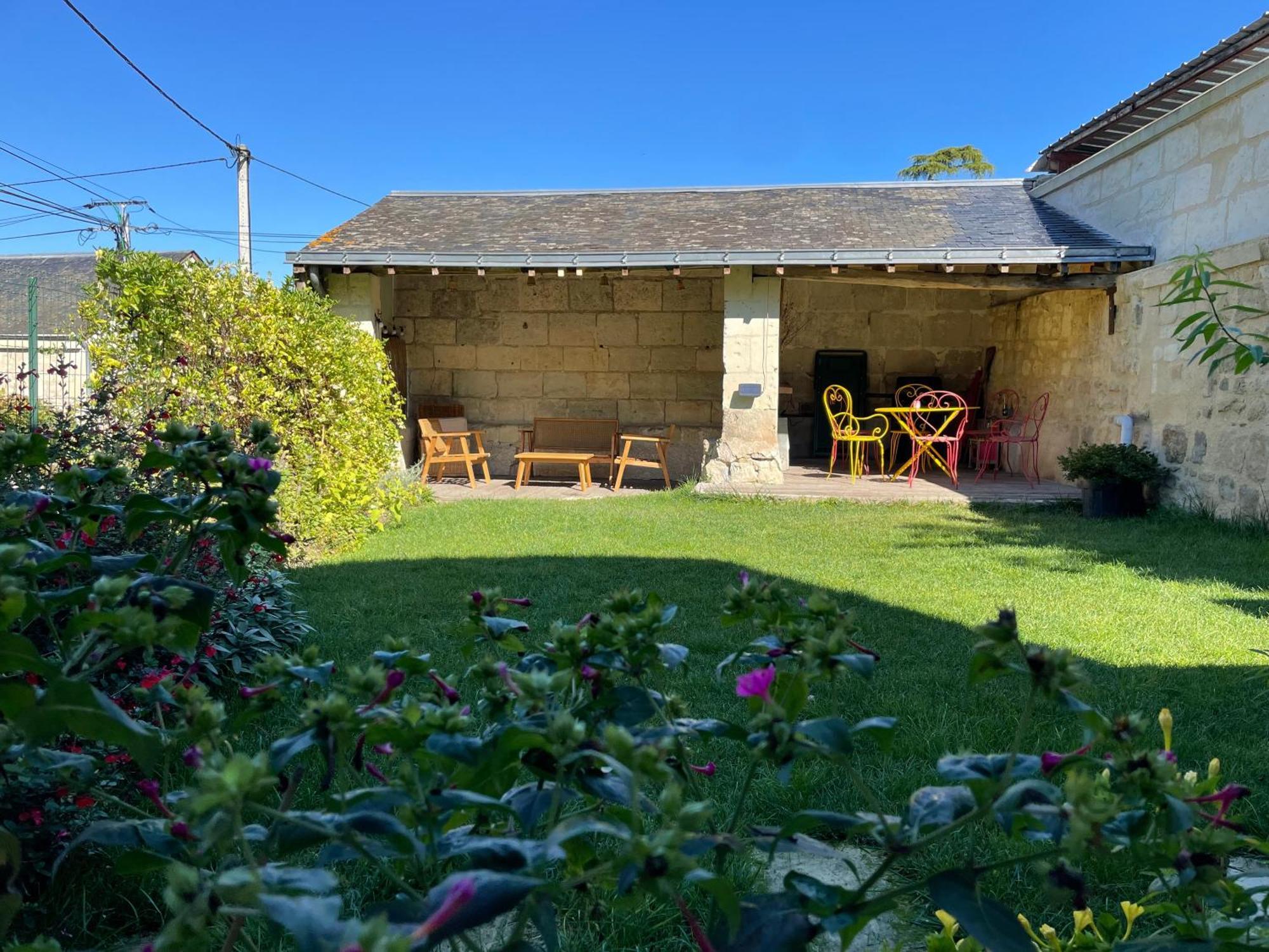 Chez Juliette - Maison Et Jardin - Bord De Loire A Saumur Eksteriør bilde